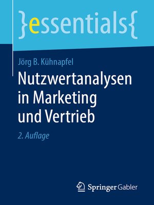cover image of Nutzwertanalysen in Marketing und Vertrieb
